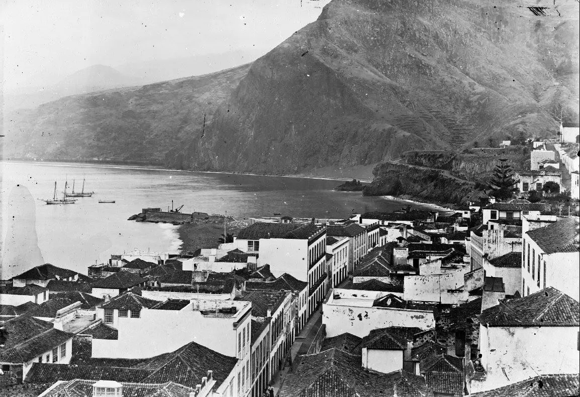 Vista parcial de Santa Cruz de La Palma.